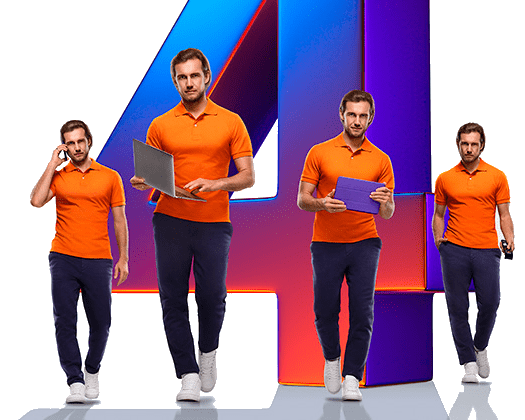 Великолепная четверка Ростелеком в&nbsp;КП Форест клаб